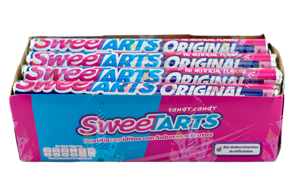 SWEETARTS PASTILLA 30/12/51 GRS TUBO - EL CASTILLO DEL DULCE