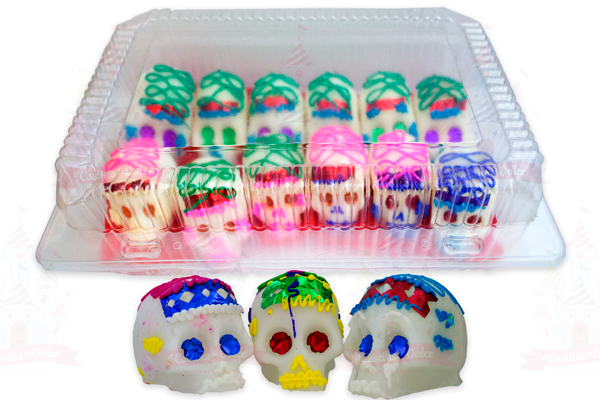 CALAVERA AZUCAR #1 CHICA C/12 HALLOWEEN