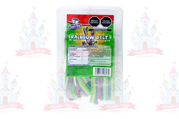 CARAMELO RAINBOW BELT 12/1 KG CANDY BOX