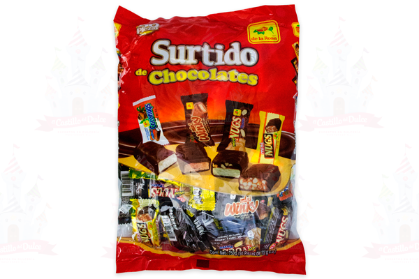MINI CHOCOLATE SURTIDO 12/50 LA ROSA - EL CASTILLO DEL DULCE
