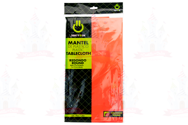 MANTEL RED. NARANJA 12/1 PZA FAB. SELECTA - EL CASTILLO DEL DULCE