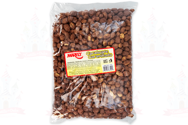 CACAHUATE GARAPINADO 10/1 KGS. MARELY - EL CASTILLO DEL DULCE