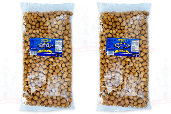 CACAHUATE JAPONES 15/900 GRS.WATES - EL CASTILLO DEL DULCE