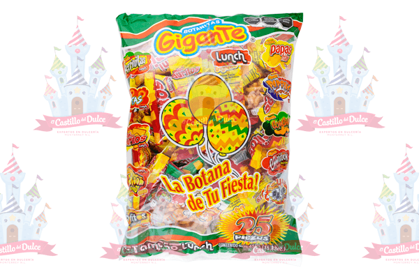 LAGRIMITA LUNCH GIGANTE 10/25 PAQUITO - EL CASTILLO DEL DULCE