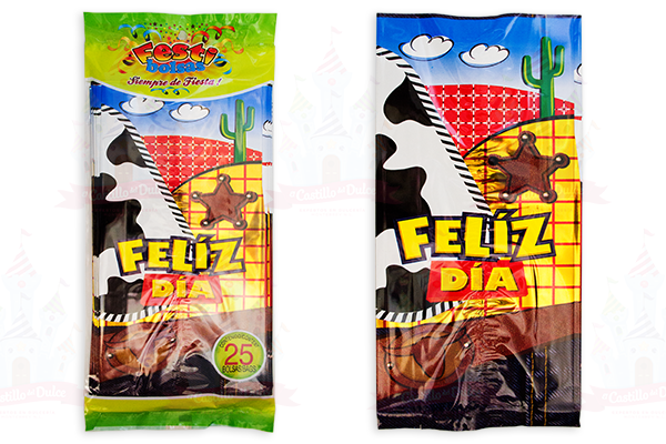 BOLSA VAQUERITOS 50/25 FESTIBOLSAS - EL CASTILLO DEL DULCE