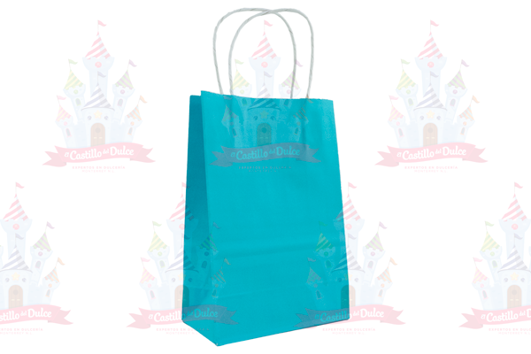 BOLSA BOND CHICA AZUL 480 PIEZAS CALTOM - EL CASTILLO DEL DULCE