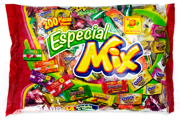 CARAMELO ESPECIAL MIX 12/200 LA ROSA - EL CASTILLO DEL DULCE