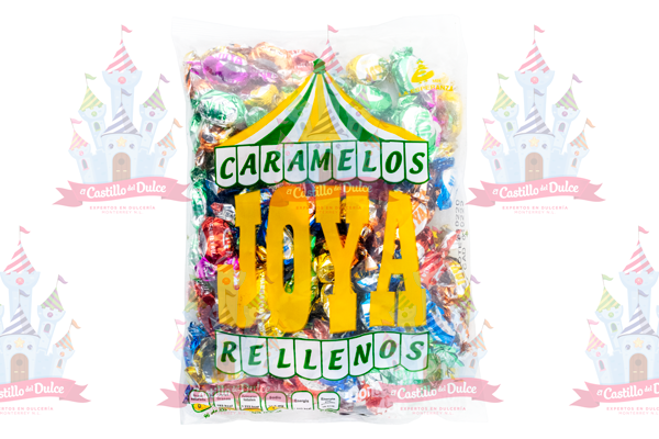 CARAMELO JOYA PLATA 30/100 FIESTA - EL CASTILLO DEL DULCE