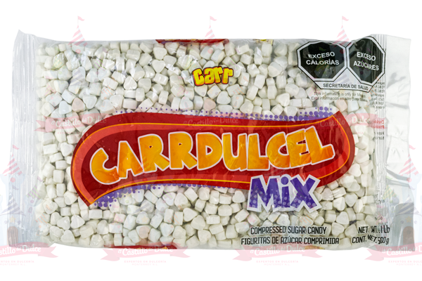 CORAZONCITO MENTA BLANCO 20/500 GR TERE - EL CASTILLO DEL DULCE