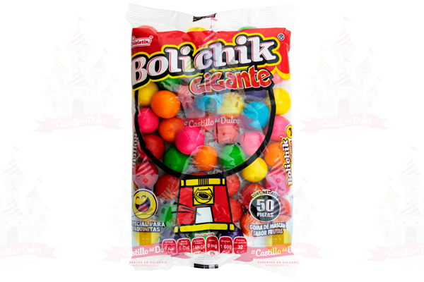 BOLICHICK GIGANTE BOLSA 25/50 PZA GOMEZ - EL CASTILLO DEL DULCE