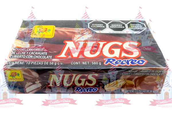 CHOCOLATE NUGS RECREO 20/10 LA ROSA - EL CASTILLO DEL DULCE