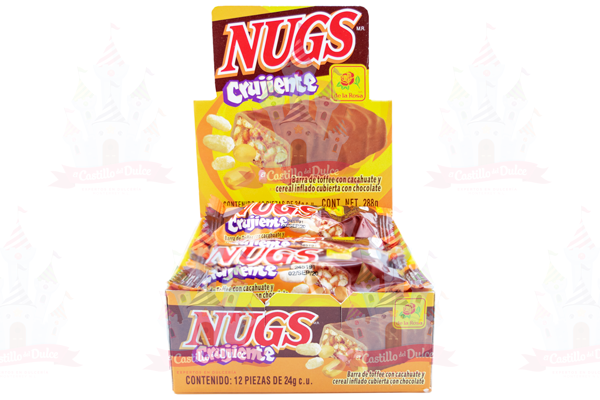 NUGS CRUJIENTE 24/12 PZA DE LA ROSA - EL CASTILLO DEL DULCE