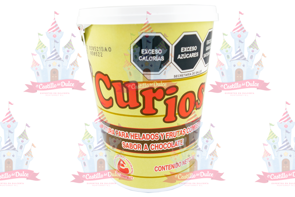 COBERTURA CURIOS HELADOS 12/1 KG. FIESTA - EL CASTILLO DEL DULCE