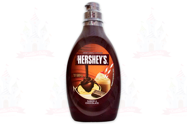 SYRUP CHOCO BOTELLA 24/589 GRS HERSHEY - EL CASTILLO DEL DULCE