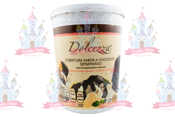 COBERTURA P/HELADO AVELLANA 12/1 KG DOLCEZZA - EL CASTILLO DEL DULCE