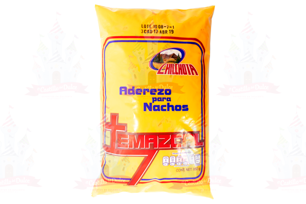 ADEREZO P/NACHOS 9/850 GRS CHILCHOTA - EL CASTILLO DEL DULCE