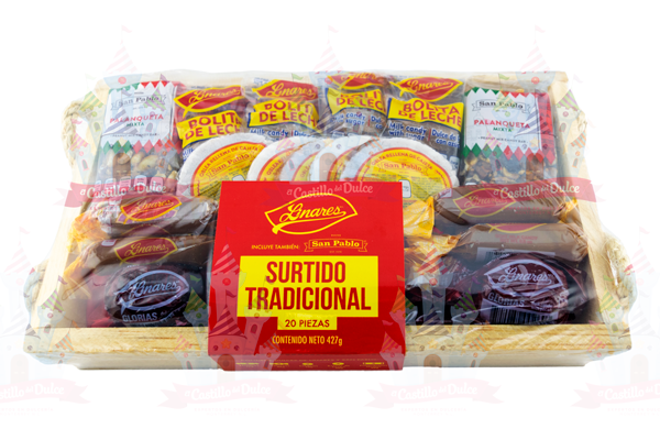 SURTIDO TRADICIONAL 10/20 PZA LINARES - EL CASTILLO DEL DULCE