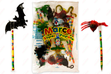 POPOTE ARANA 50/10 SURTIDO MARCE HALLOWEEN - EL CASTILLO DEL DULCE