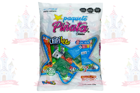 PAQUETE PINATA 5/1.5 KG ANAHUAC - EL CASTILLO DEL DULCE
