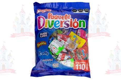 PAQUETE DIVERSION 6/1.38 KG (110P APROX) RICOLINO - EL CASTILLO DEL DULCE