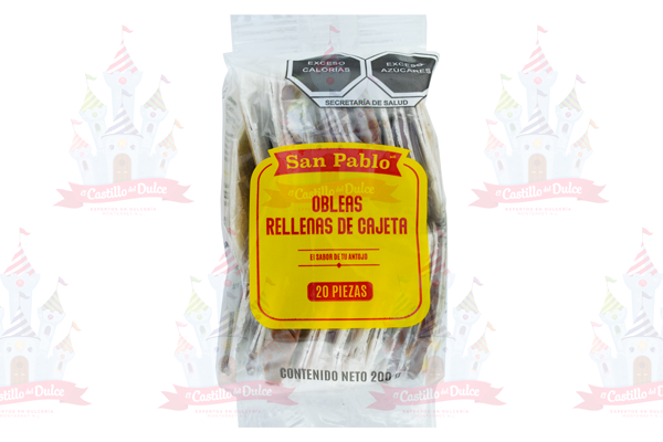 OBLEA MINI 30/20 LINARES-SAN PABLO - EL CASTILLO DEL DULCE