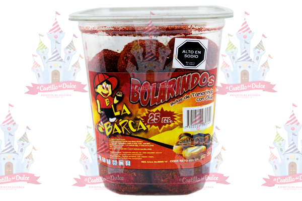 BOLA BOLARINDO C/CHILE 16/25 BARCA - EL CASTILLO DEL DULCE