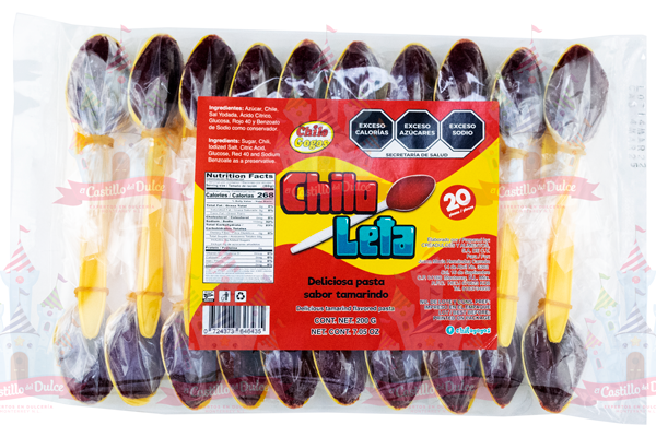 CUCHARA CHILOLETA 30/20 PZA CHILOGOGOS - EL CASTILLO DEL DULCE