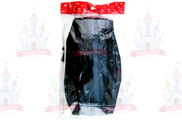 CORTINA METALICA NEGRO 1 PZA EL CASTILLO - EL CASTILLO DEL DULCE