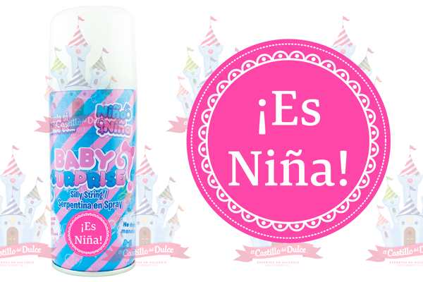 SERPENTINA BABY SURPRISE NIÑA 96/1 PZA EURO - EL CASTILLO DEL DULCE