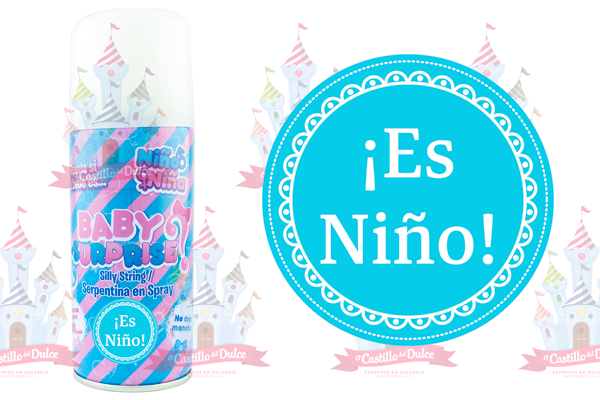 SERPENTINA BABY SURPRISE ES NIÑO 96/1 PZA EURO - EL CASTILLO DEL DULCE