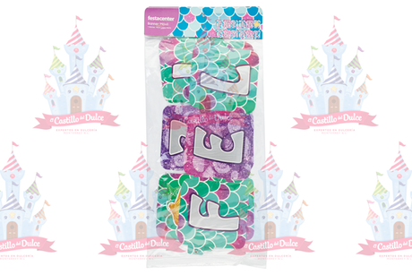 BANNER MOV. AQUA MERMAID 25/1 PZA FESTACEN - EL CASTILLO DEL DULCE