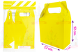 CAJA P/DULCES AMARILLO LISO 25/10 PZ FESTACENTER - EL CASTILLO DEL DULCE