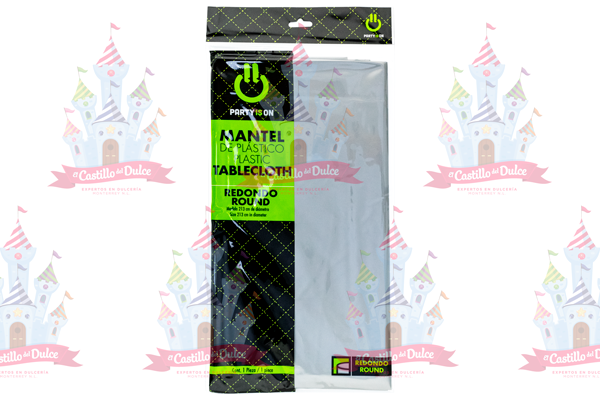 MANTEL RED. PLATEADO 12/1 PZA FAB. SELECTA - EL CASTILLO DEL DULCE