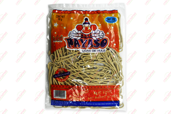 LIGA PAYASO #18 NATURAL 130/80 GRS - EL CASTILLO DEL DULCE