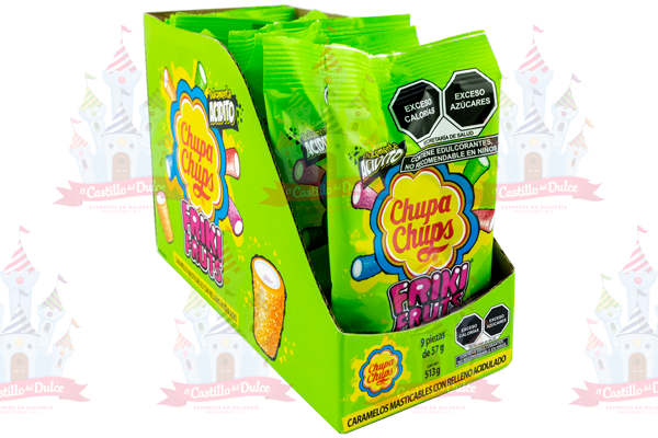 FRIKI FRUTS DISPLAY GR 12/9 CHUPA CHUPS - EL CASTILLO DEL DULCE