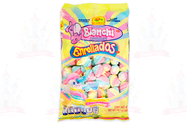 BOMBON BIANCHI ENROLLADOS 15/400 GRS LA ROSA - EL CASTILLO DEL DULCE