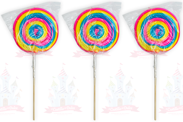 PALETA CHILINDRINA MEGA 1 PZ ANGELICA - EL CASTILLO DEL DULCE