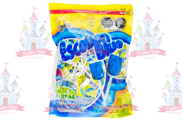 PALETA ESCOBON BLUE 35/40 PZ MARA - EL CASTILLO DEL DULCE
