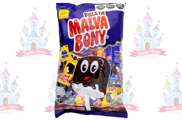 PALETA MALVA BONY 16/40 PZA LA ROSA - EL CASTILLO DEL DULCE