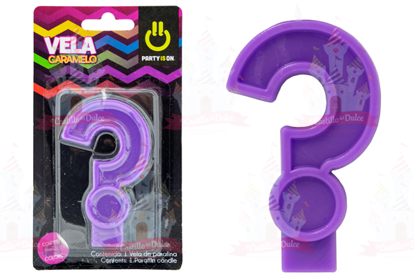 VELA CARAMELO MIX # ? 12/1 PZ FAB SELECTA - EL CASTILLO DEL DULCE