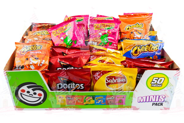 SABRIMINIS PACK 50 PZAS SONRICS