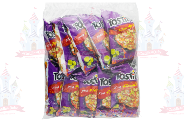 TOSTITO FLAMIN HOT NVA PRESENT 5/10 PZAS. (62GR) SABRITAS