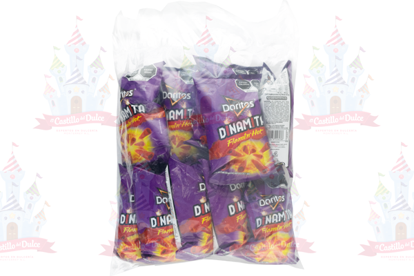 DORITOS DINAMITA FLAMIN HOT NVA PRESENT 5/10 PZA (70GR) SABRITAS