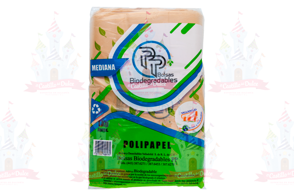 BOLSA CAMISETA MED. AD 25/1 KG. - EL CASTILLO DEL DULCE