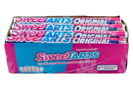SWEETARTS PASTILLA 30/12/51 GRS TUBO - EL CASTILLO DEL DULCE