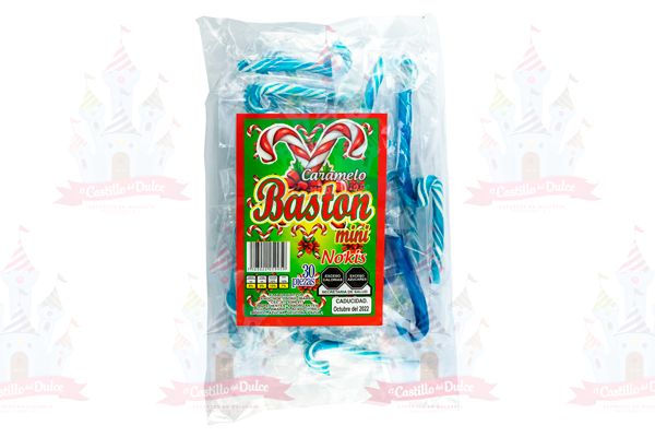 BASTONCITOS DE CARAMELO 30/30 PZA NOKIS - EL CASTILLO DEL DULCE