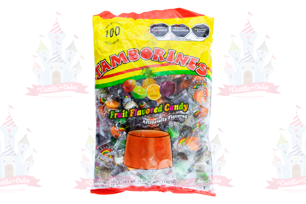 TAMBORINES SABORES 20/100 PZS. TECNICA