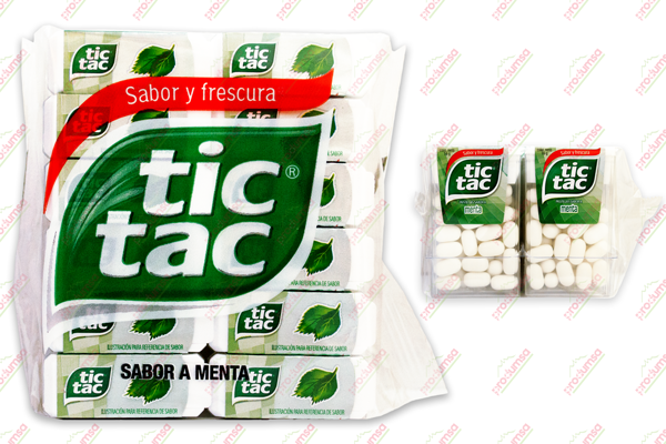 TIC TAC 12/12 MENTA FERRERO - EL CASTILLO DEL DULCE