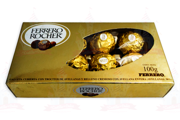 FERRERO ROCHER T8 2/10/8 PZAS - EL CASTILLO DEL DULCE