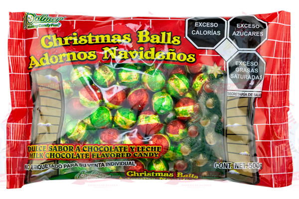 HUEVITO ESFERAS NAVIDEÑAS 28/500 GRS PALMER